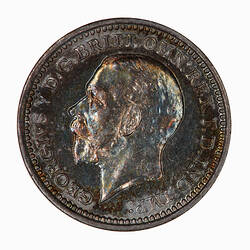 Coin - Twopence (Maundy), George V, Great Britain, 1932 (Obverse)