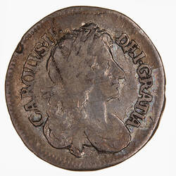 Coin - Groat, Charles II, Great Britain, 1679 (Reverse)