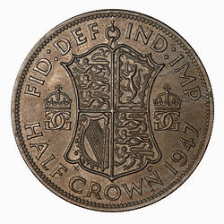 Coin - Halfcrown, George VI, Great Britain, 1947 (Reverse)