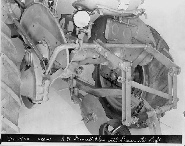 Farmall A with Pneumatic Lift