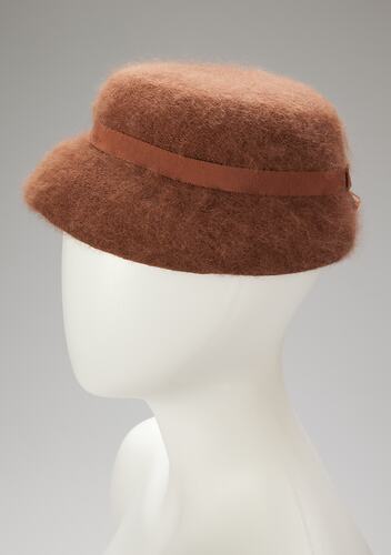 Hat - Female, Wool, Brown,1950s