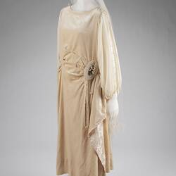 Ensemble - Wedding, Dress, Veil & Gloves, Lili Vrahamis, Melbourne, 1923