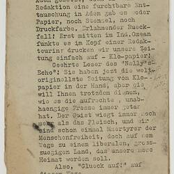 Newspaper - 'Nelly's Echo', Elmar Tonismae, 7 Jul 1949