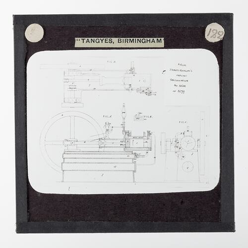 Diagram of industrial machine
