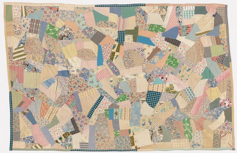 Quilt - Ada Perry, Patchwork, circa 1930s-1960s