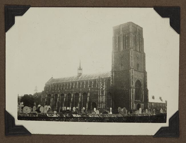 Cathedral Exterior, England, circa 1929