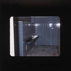 Slide - Kodak, Interior X-Ray Wash Room, Coburg, 1958
