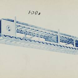 Photograph - Schumacher Mill Furnishing Works, Apron Feeding Conveyor, Port Melbourne, Victoria, 1930