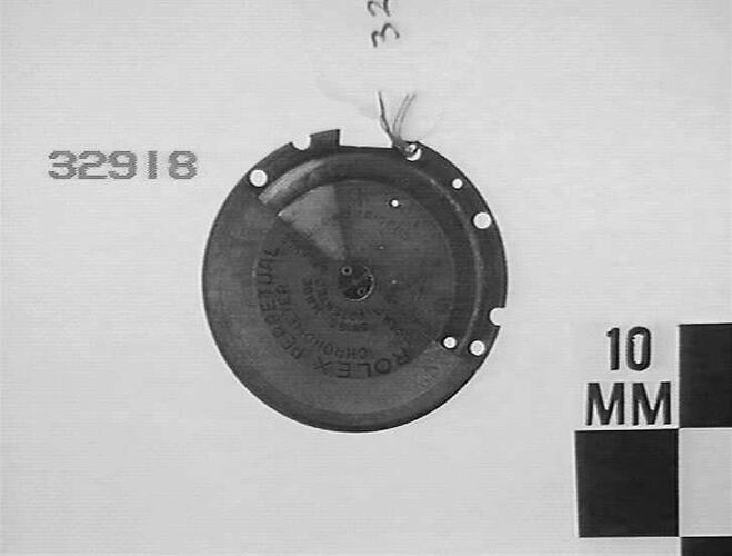 Automatic winding mechanism for a Rolex watch