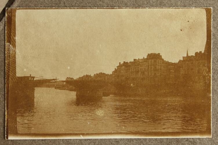 Photograph - Lever Bridge, Driver Cyril Rose, World War I, 1916-1919