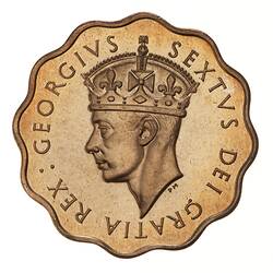 Proof Coin - 1 Piastre, Cyprus, 1949