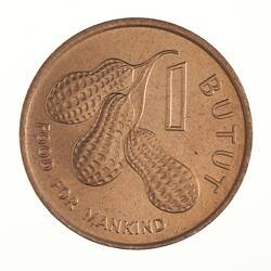Coin - 1 Butut, Gambia, 1974