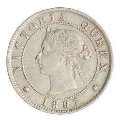 Coin - 1/2 Penny, Jamaica, 1897