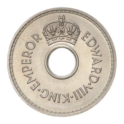Proof Coin - 1 Penny, Fiji, 1936