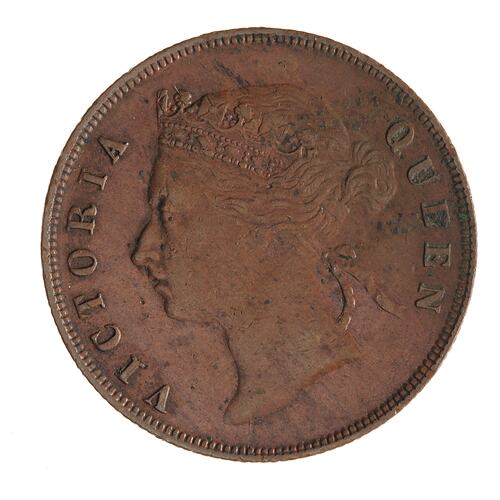 Coin - 1 Cent, Straits Settlements, 1900