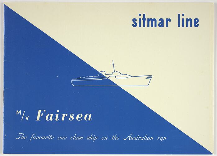 Booklet - Sitmar Line, 'MV Fairsea'