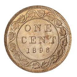 Coin - 1 Cent, Canada, 1896