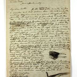 Letter - Archive, John Cotton, 1843-1849