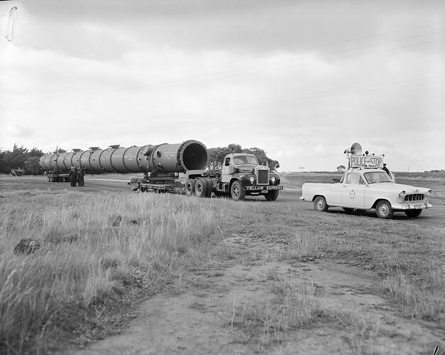 Negative - Shell Co, Transporting Goods, Werribee, Victoria, 1958