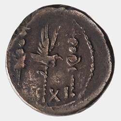 Coin - Denarius, Mark Anthony, Legion XI, Ancient Roman Republic, 32 BC