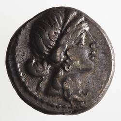 Coin - Denarius, Julius Caesar, Ancient Roman Republic, 47-46 BC
