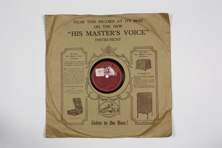 Disk recording - H.M.V., "Hit tunes of the years 1928-1937, parts 1 & 2", Roy Fox and his Orchestra, circa 1937