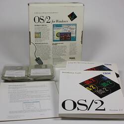 Software Package - IBM, 'OS/2 for Windows', Version 2.1, 1993