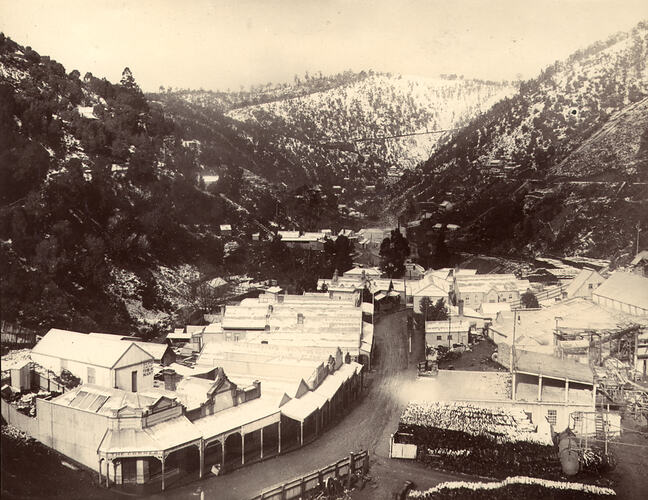 [Main Street, Walhalla, about 1910s.]