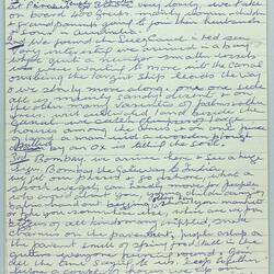 Manuscript - 'Memories of Coming to Australia', by Mary Ward, 1999