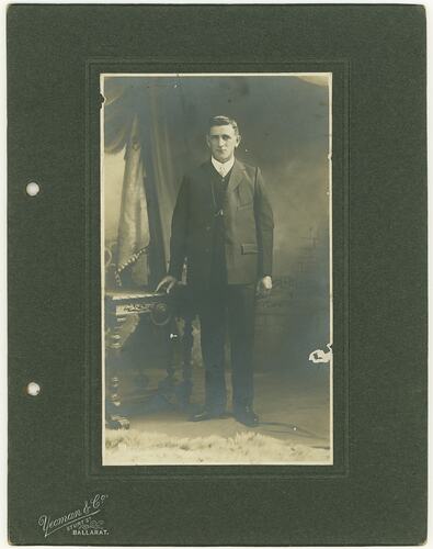 Digital Photograph - Portrait of James Charles Smith, Ballarat, pre 1913