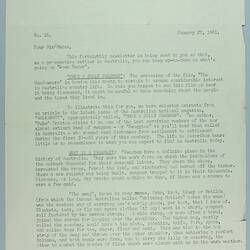 Newsletter - 'Australian Migration Newsletter', 27 Jan 1961