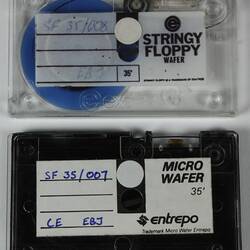 Wallet Of Stringy Floppy Wafers - Exatron, Sorcerer, Computer, circa 1979