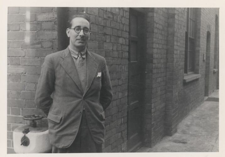 Photograph - Mr Soames, Assistant Works Chemist, Kodak Limited, Harrow, United Kingdom, circa 1940s