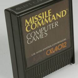 Computer Game Cassette - Atari, 'Missile Command', 800 System, 1980-1983