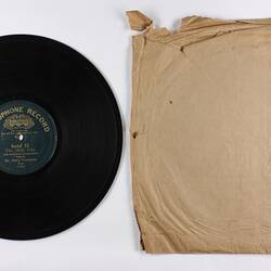 Disc Recording - Zonphone, Double-Sided, "The Star of Bethlehem" & "The Holy City", Turnpenny, 1920s