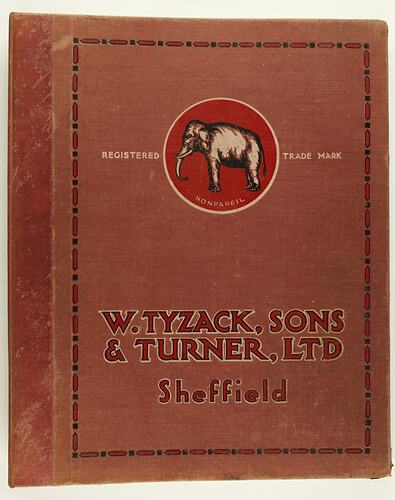Cover with small image of elephant.