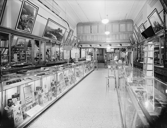 Kodak Australasia Pty Ltd, Shop Interior, circa 1930s