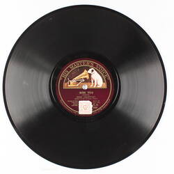 Disc Recording - His Master's Voice, Double Sided, 'Miss You (Tobias)' & 'Singiin' in The Rain' (Freed-Brown), 1929