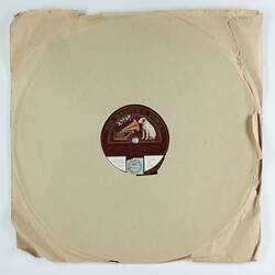Disc Recording - His Master's Voice, Double-Sided, 'The Cobbler's Song' & 'The Watchman', 1920-1926
