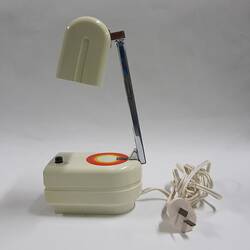 Lamp - Telescopic, Cream Plastic