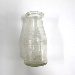Milk Bottle - Oakland's Park Dairy, Essendon, 1/2 Pint