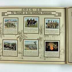 Page 68 with colour cigarette cards.