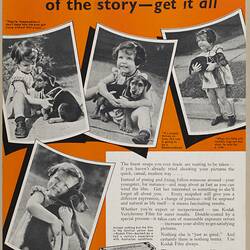Leaflet - Kodak Australasia Pty Ltd, 'One Snapshot is Only Part of the Story', 1930s