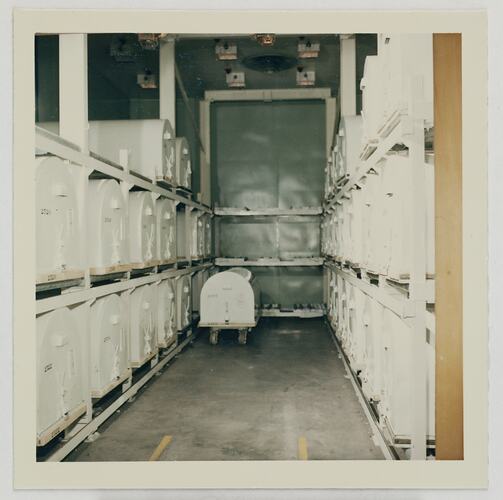Photographic Paper in Refrigerated Storeroom, Kodak Factory, Coburg, circa 1960s