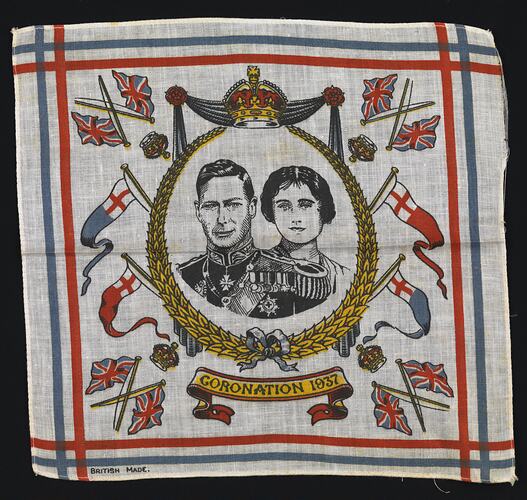 Handkerchief - 'Coronation 1937'