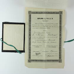 Diploma - Further Extended Primary Education, Alkmaar, Netherlands, 19 Jul 1927