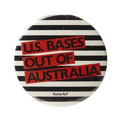 Badge - U.S. Bases Out of Australia