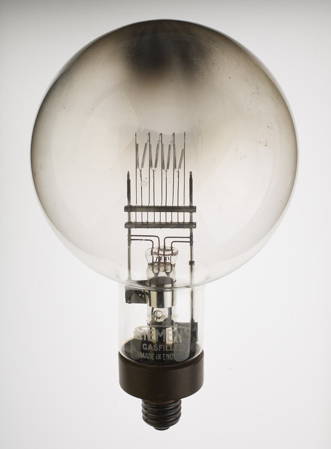 Electric Lamp Tungsten Filament, 'Siemens GasFilled', England, circa