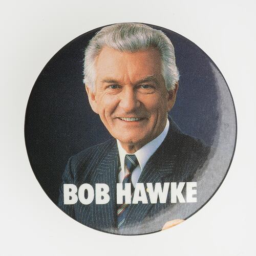 Badge - Bob Hawke (part of)