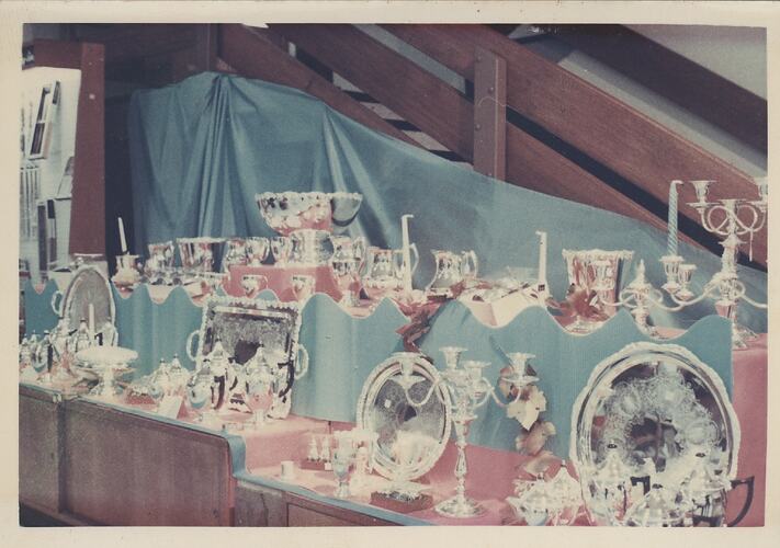 Digital Photograph -  Product Display, Saracen Plate Company, Carlton, circa 1970-2000